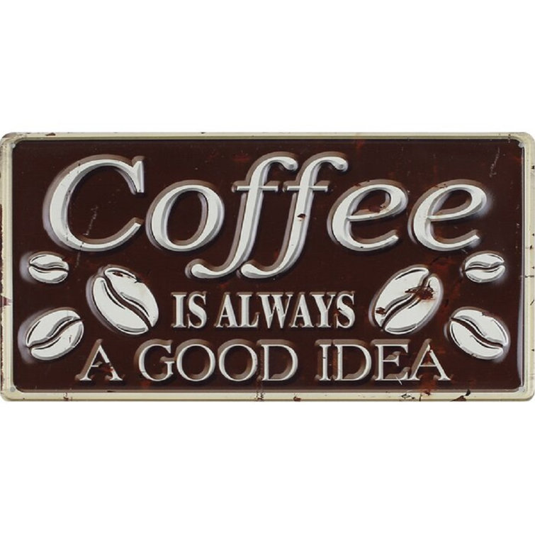 August Grove® Metal Text & Numbers Wall Decor Wayfair